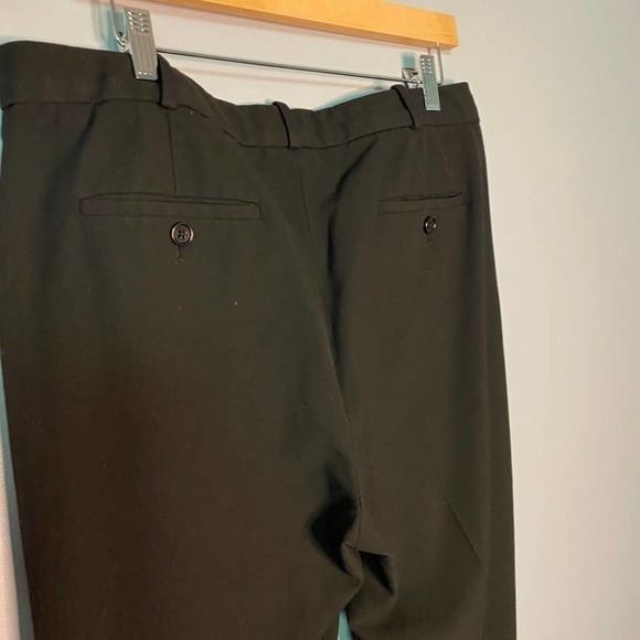 𝅺talbots Signature Pant  vBlack Cuffed Pants Size 12 - Picture 6 of 7